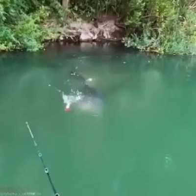 What a great day for some fishin-OH FUCK!