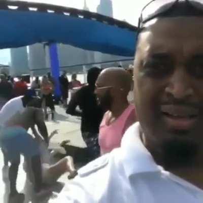 I think she's in heat.