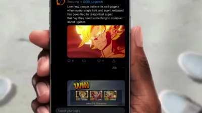 People who knew it was going to be gogeta ssj4 instead of mui after the reveal