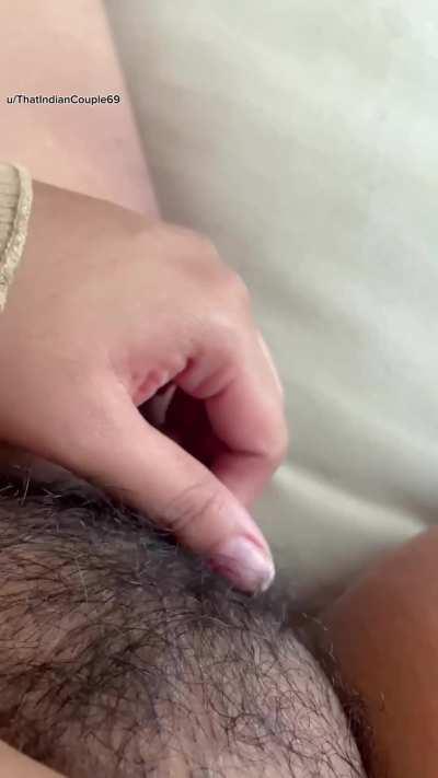 I like to keep it extra thick so we can have extra fun on bed ;) 