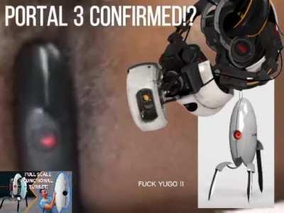 Perrell thinks his ass is glados