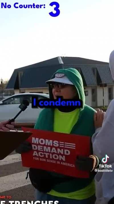 To condemn a shooter