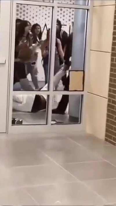 Chaos at Little Elm High School. Students were protesting the in-school-suspension of a student who reported being sexually assaulted. Multiple students detained. One tased & dragged away while they lay incapacitated on the ground.