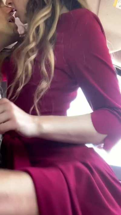 The way her body moves under her bridesmaid dress