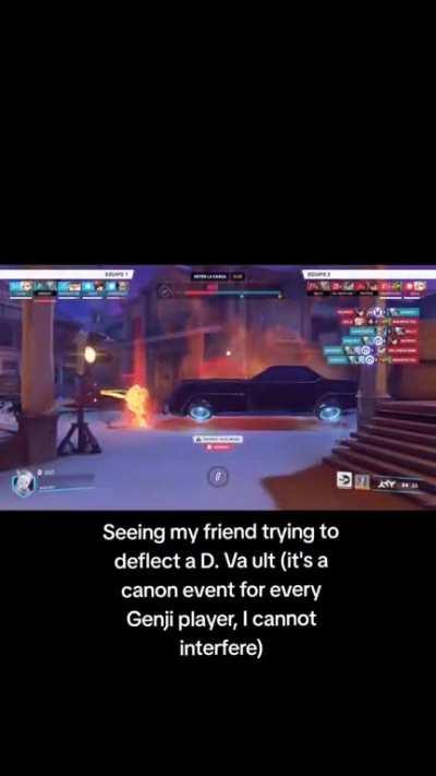 Is it a rite of passage for evrry Genji player to try to deflect every characters's ult at least once? 