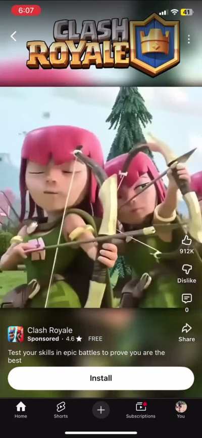 Clash Royale Ad USES KAIS FACE DOES HE EVEN KNOW