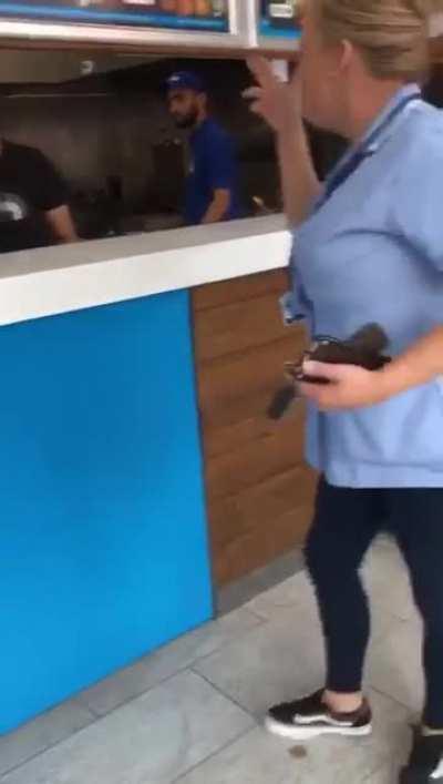 Customer gets ketchup in return for spitting on takeaway worker