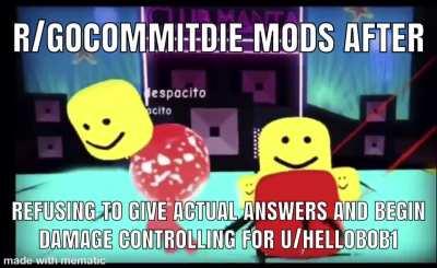 “Let’s use a meme apology! Surely everyone will forgive us.” -r/gocommitdie mods