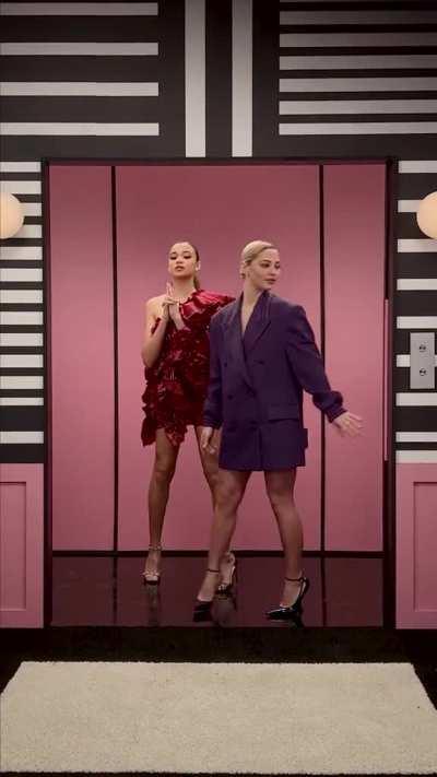 Madelyn Cline with Madison Bailey