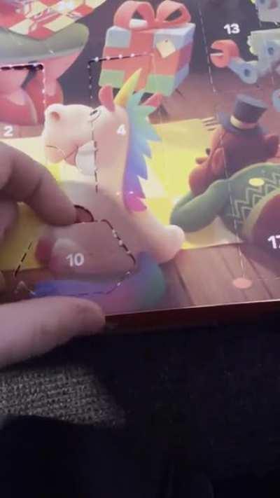 Missed a couple days of my advent calendar, opened number ten to find this