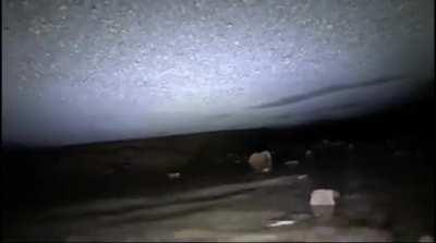 Spelunker gets stuck in a partially submerged cave section