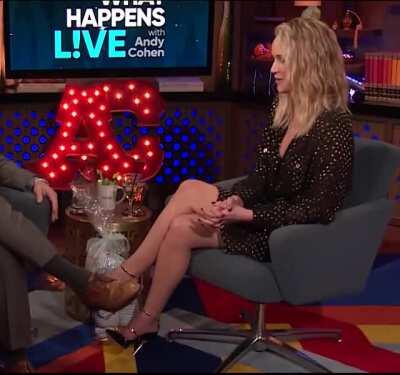 Looking lovely on Andy Cohen