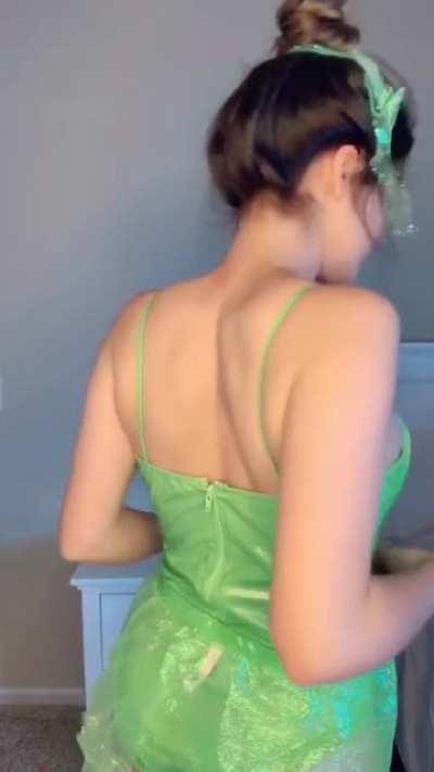 (Old) She'd make a great Tinkerbell with brown hair.