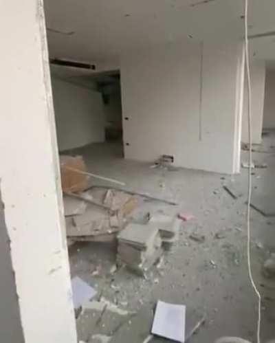 Moments after the Beirut explosion