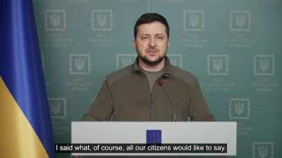 Zelenskiy, 20th day. With En Subs