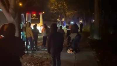 It's Christmas Eve and about 50 migrants were dropped off in front of Kamala Harris' residence with the temperature in the teens. Another stunt by Greg Abbott.