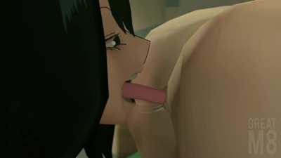 Tsuyu Rimjob (GreatM8) [My Hero Academia]