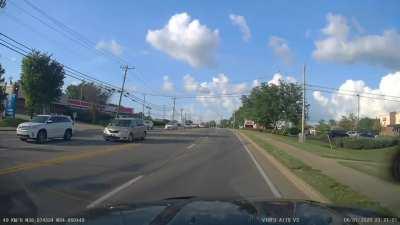 Look before turning across traffic? Why would I need to do that?