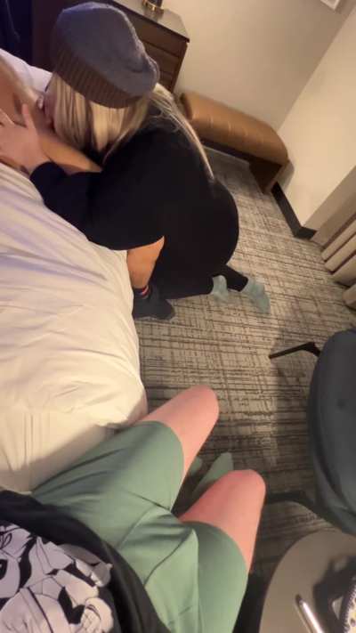 He had cum THREE times and had to watch me like this for so much longer lmao. Can’t wait to cuck him again.