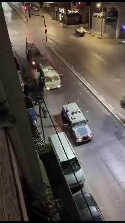 An Israeli raid in Hebron, West Bank