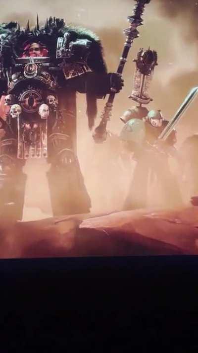 Anyone notice the still model in the Heresy cinematic