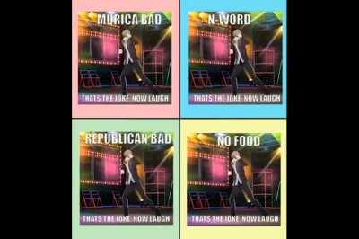 peak comedy of each quadrant