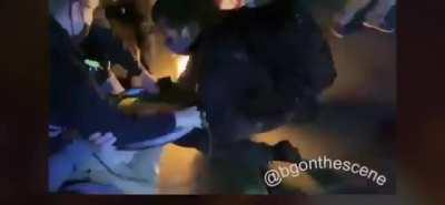 Running through a fire and you start doing a cute dance