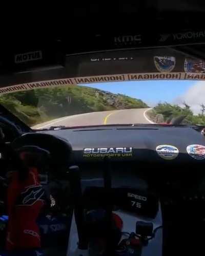 Rally hill climb solo.