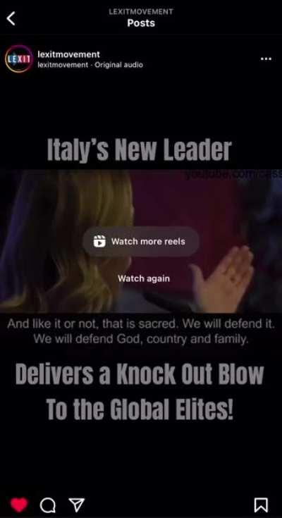 It it even fair to call the US mainstream media bias a Conspiracy anymore? New Italian Leader Translated Statement vs. US Media Coverage