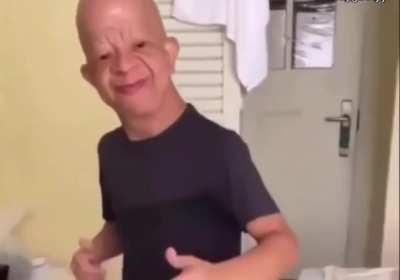 Momma making me dance at the family functions.