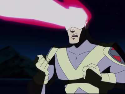 Cyclops gives it to Juggernaut raw