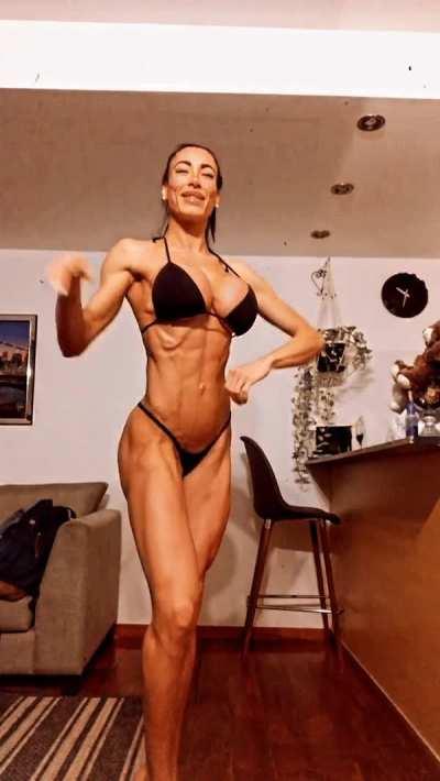 1050cc is big enough for you? Super hot body builder with the biggest boobs of Argentina! Cum and check my new OF! 😈😜😉😘😋