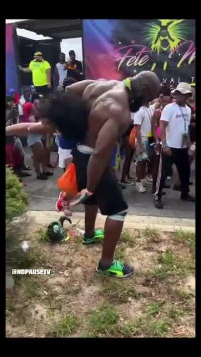 Wait a minute... was that NOT his girl? **I need to workout more...**