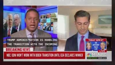 MSNBC Reports: “Oh shit... fuck.”