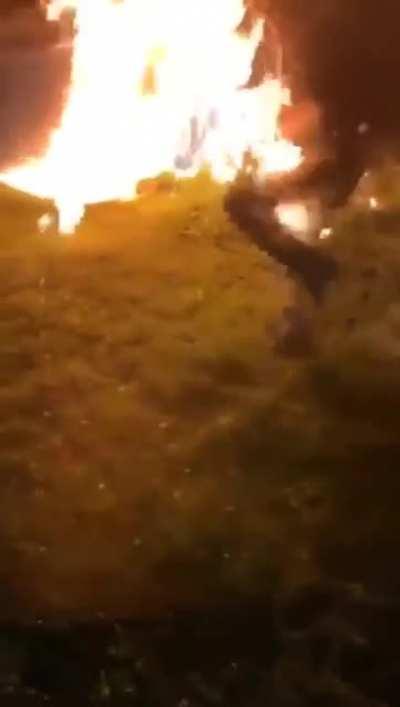 That escalated tremendously