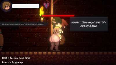 Escape this insatiable mansion where succubi and monster girls are relentless!