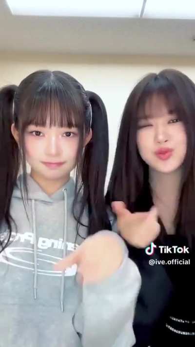 250422 IVE Official TikTok Update with Yujin and Rei - 2⃣Kongz core