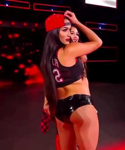 Surely one of the best ASS shake in Nikki bella's career. What an ass.