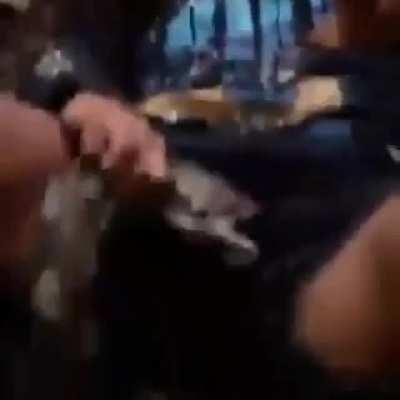 Fucking around with a chunky nope rope