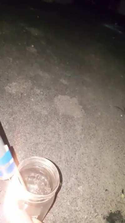 I made and e45 equivalent rocket motor but it backfired a little