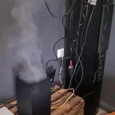 This guys series X doing this