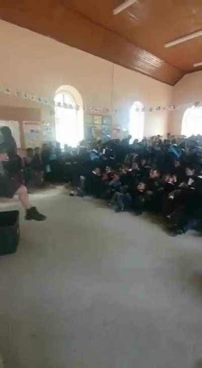 WCGW teaching some children about snakes