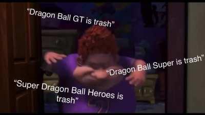 The DB fandom in a nutshell.