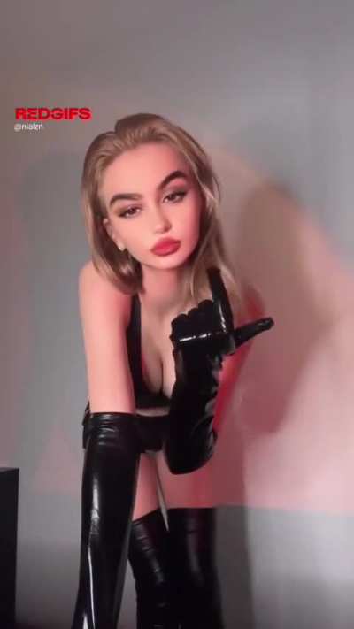 If I do this handsign at you, what do you do ?