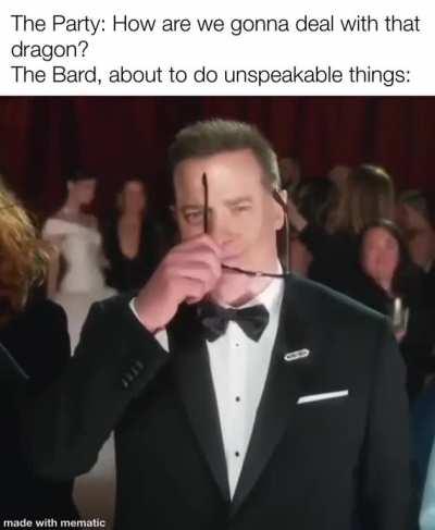 Haha horny bard haha