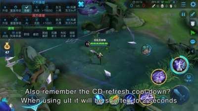 Not a new hero,but her mechanics are quite interesting,so here’s Jing(镜）