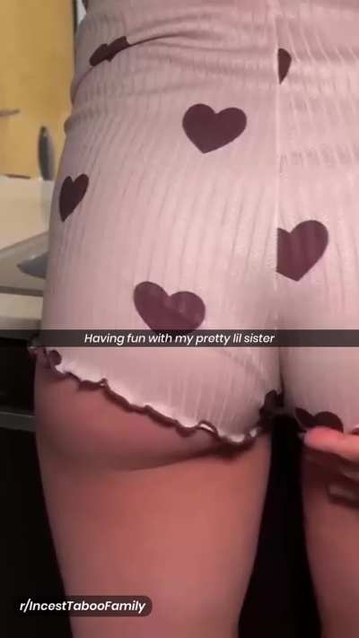 Having fun with my pretty lil sister