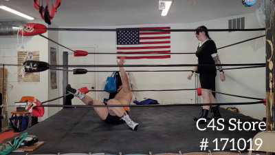 Happy Wednesday! Available tomorrow Kisa Kicks in Wednesday dress with femdom wrestling and ballbusting