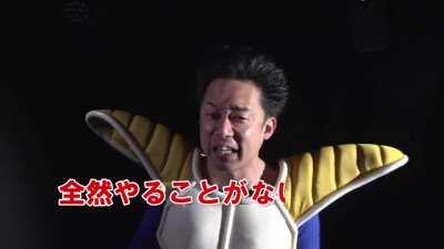 Vegeta sings dokkan theme