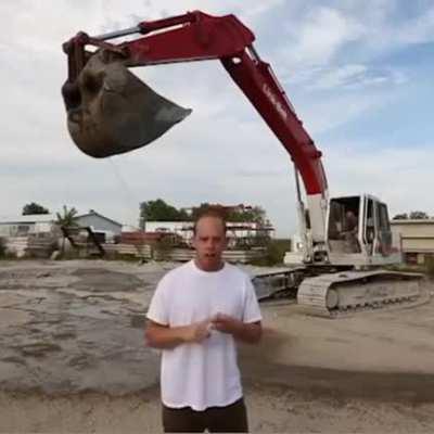 Man gets bonked in the head